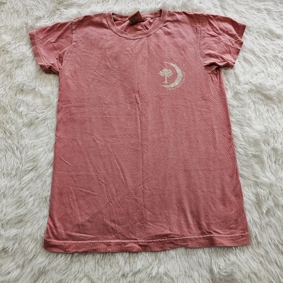 Mauve Charleston SC vacation tee size medium - Picture 1 of 5